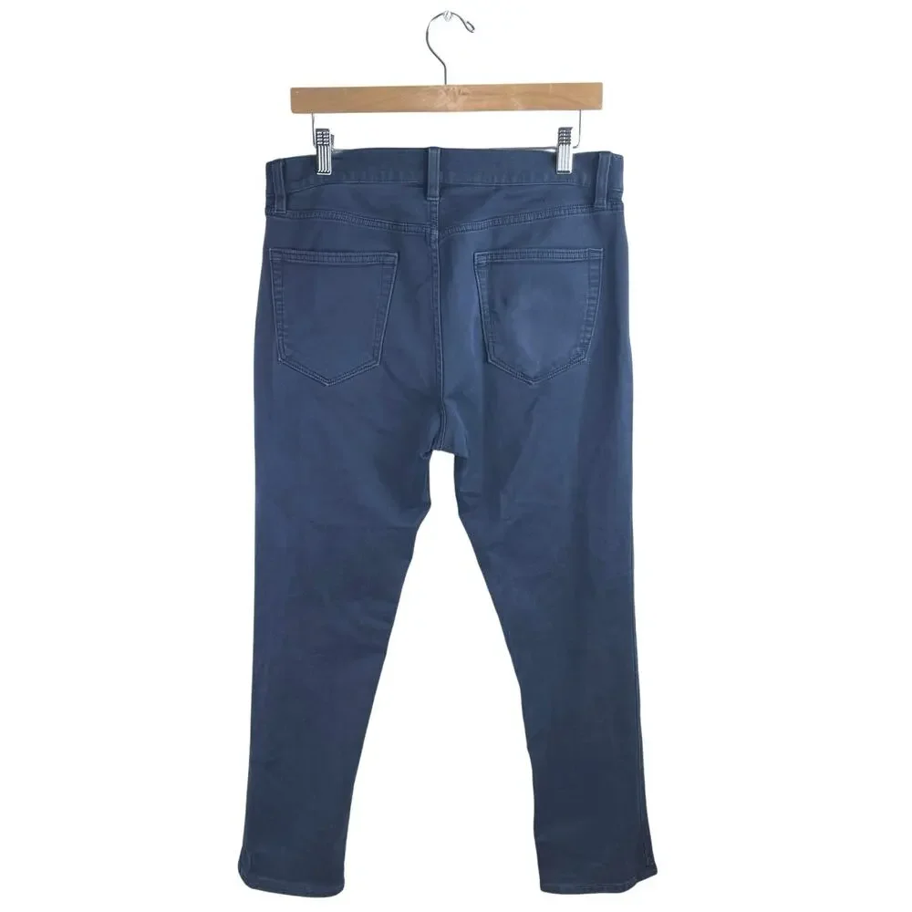 Banana Republic Traveler Blue Slim Fit Straight Stretch Denim Jeans Sz 32x30